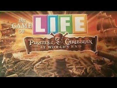 Life Pirates of the Caribbean Board Game Rules Instruction Booklet