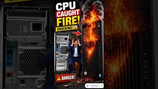 Burning CPU! Watch Before It's Too Late 😱 #short