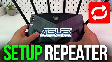 How to Setup Your Asus TUF AX6000 Router as a Wi-Fi Repeater - Step by Step Guide
