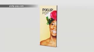 Pixlip Pop LED Rollup - Aufbauvideo