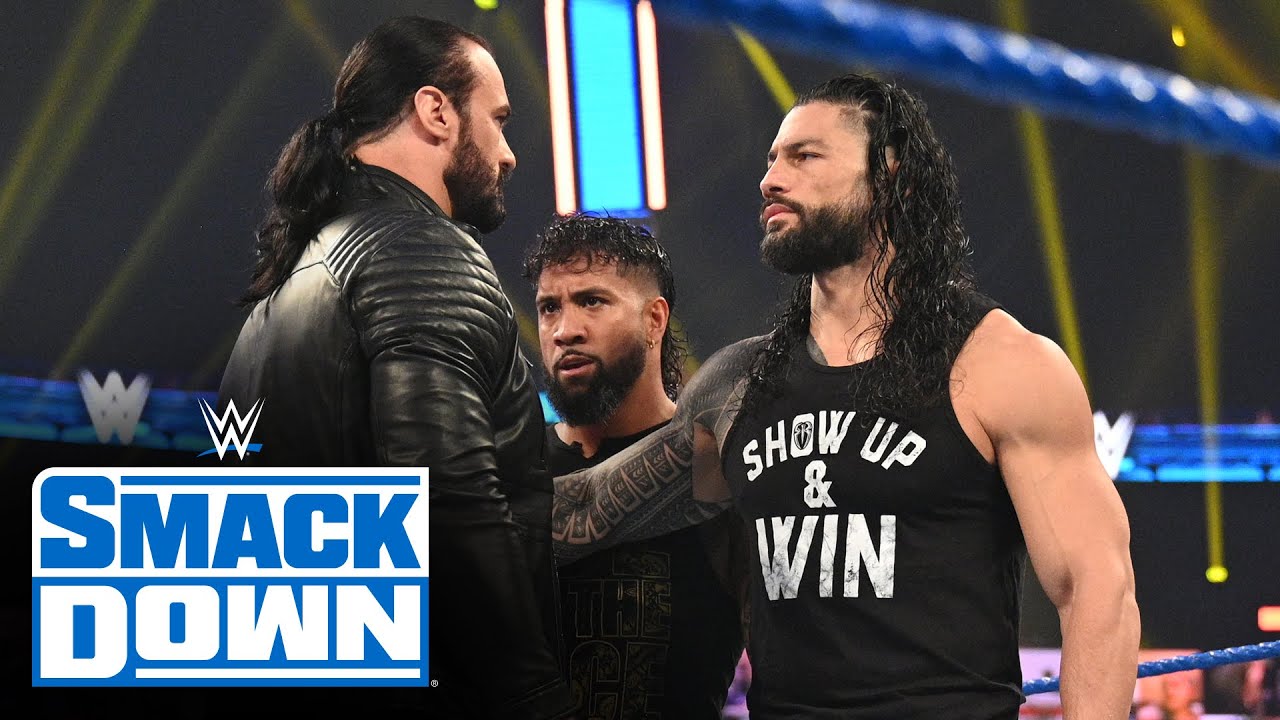 Drew McIntyre journeys to SmackDown to confront Roman Reigns: SmackDown, Nov. 13, 2020 - YouTube