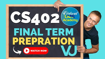 CS402 FINAL TERM SOLVED MCQS