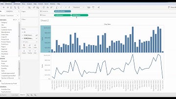 How to Combine Bar Chart and Line Chart in Tableau Desktop - Intact Abode
