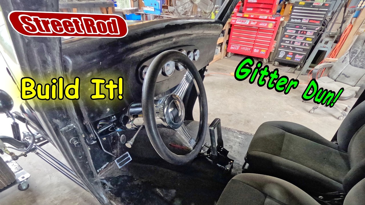 34 Ford Coupe Build - Interior Work