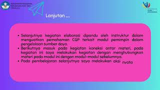 Jurnal Refleksi Dwi Mingguan Modul 3.2