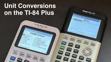 How To Do Unit Conversions on the TI-84 Plus