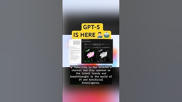 GPT-5 is er! OpenAI heeft zojuist alles veranderd (gratis voor iedereen) #gpt5