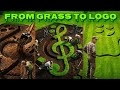I Built a Giant Apple Logo in My Lawn | Satisfying Garden Transformation