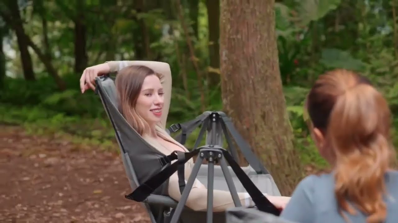 アメリカ特許取得！10秒で開くハンモックチェア＆ 167cmのロングな