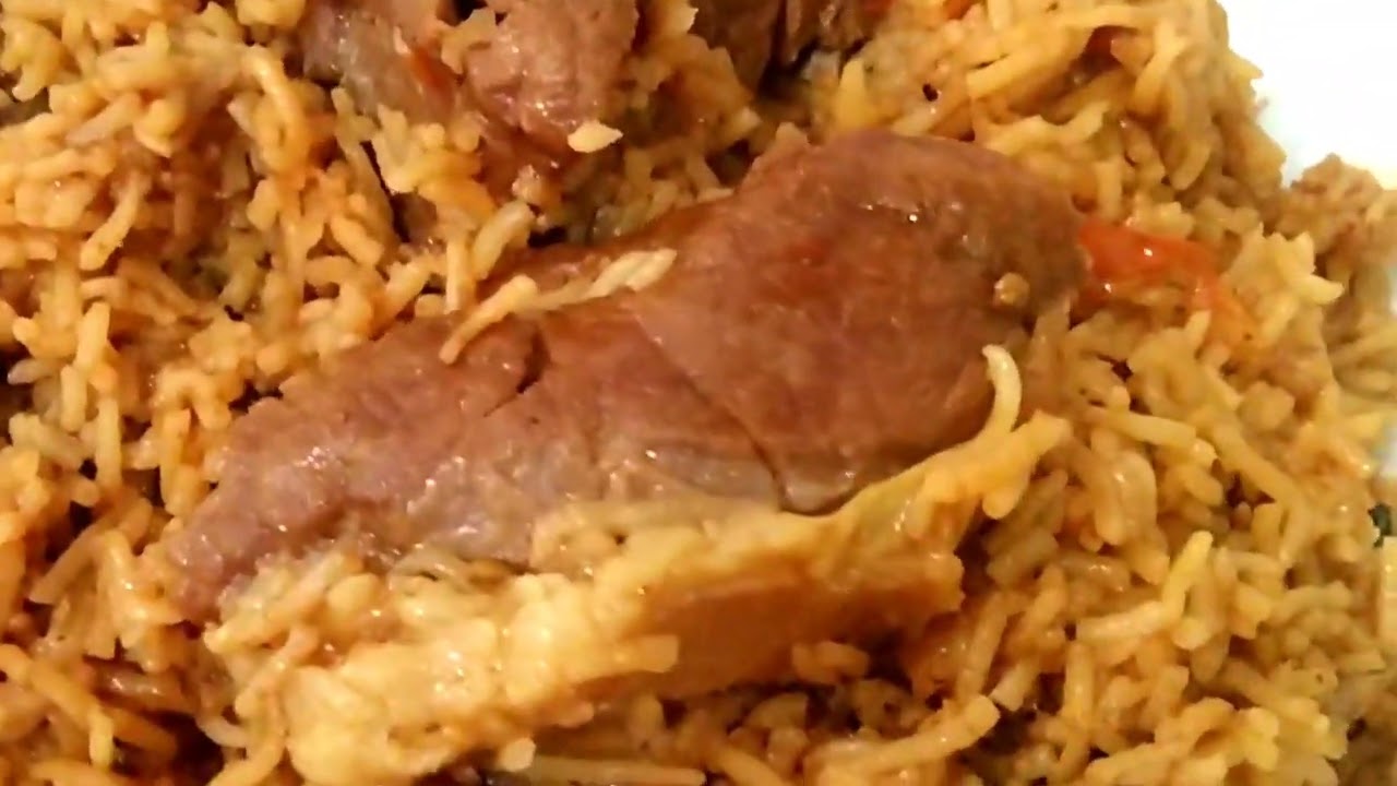 كبسة باللحم شهية وسهلة..حياكم..