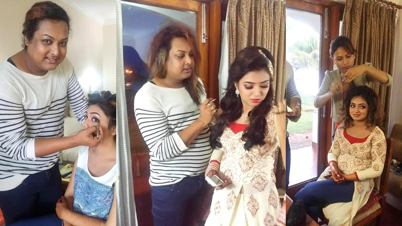 Nazriya Nazim wedding makeup Full (Exclusive) - YouTube