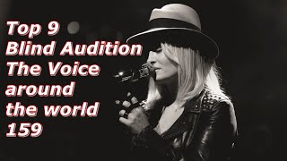 Top 9 Blind Audition (The Voice around the world 159)