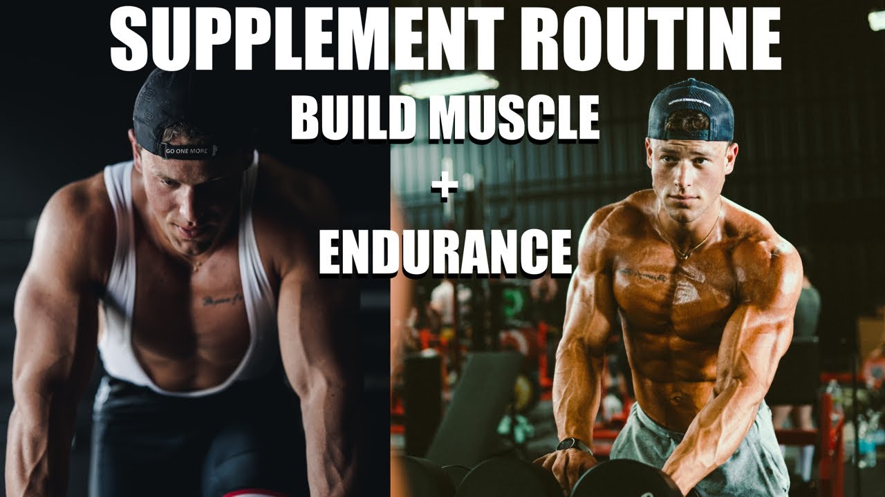 MY SUPPLEMENT ROUTINE FOR IRONMAN TRAINING TO BUILD MUSCLE + ENDURANCE