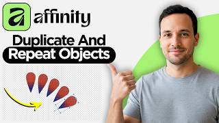 How to Duplicate and Repeat Objects in Affinity