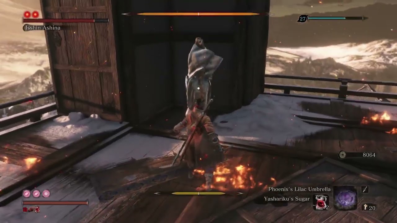Sekiro - Isshin Ashina - No Hit (Demon Bell, No Kuros Charm)