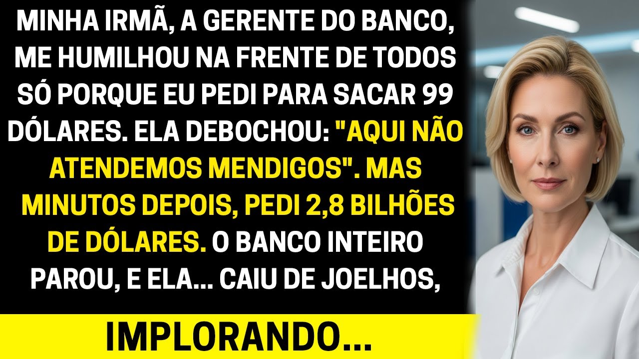 Minha irmã me humilhou por pedir dinheiro — o choque veio quando saquei US$28