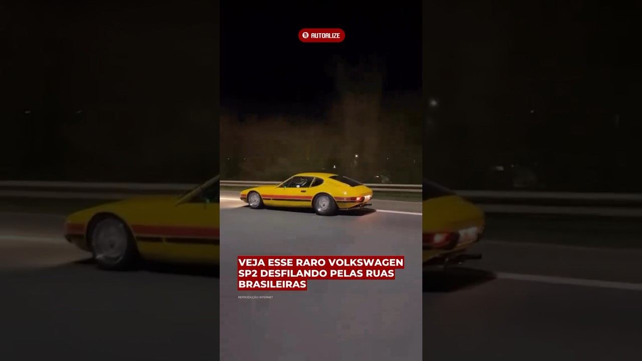 RARO SP2 DESFILANDO PELAS RUAS