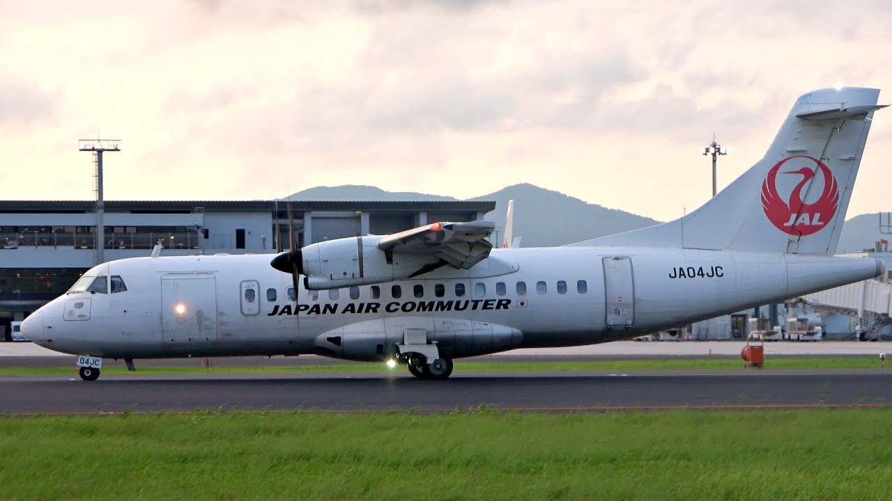 出雲縁結び空港】2025年07月06日(日) 夕方の離着陸シーン ／ Izumo