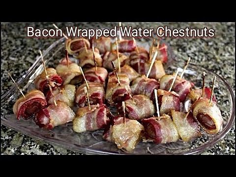 Appetizers: Bacon Wrapped Water Chestnuts