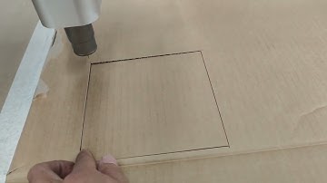 AKMZ1325C test video 1 for spain client, cnc router with oscillating knife head, cnc test