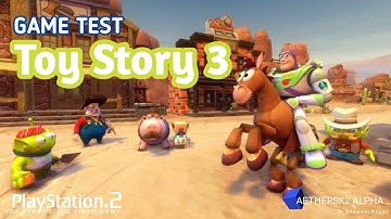 Gameplay Toy story 3  ps2|aethersx2 snap 835