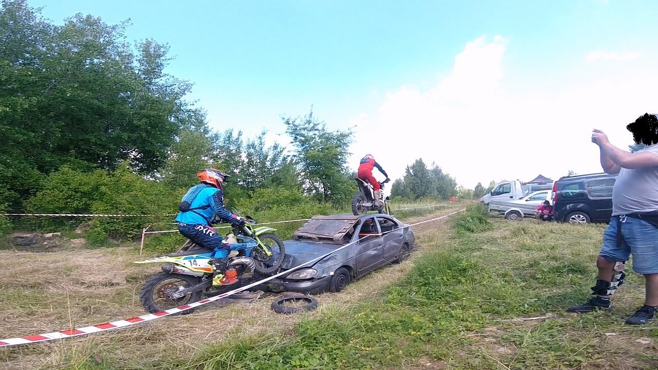 Wojkowicka Motocyklowa Inicjatywa Błotna 2025 - Pierwszy wyścig