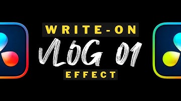 EASY Handwritten Text Effect In DaVinci Resolve 18 Fusion Tutorial