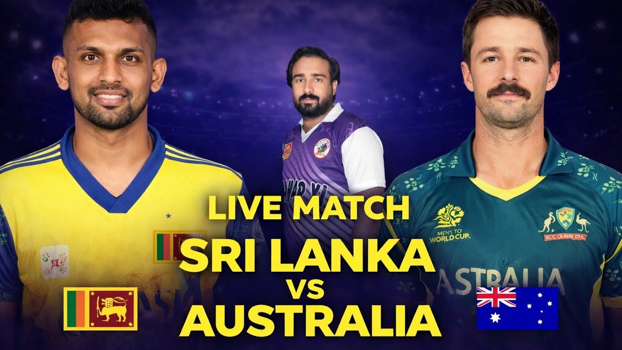 Sri Lanka Vs Australia Live cricket Match Today Score comentry|| T20 World Cup,