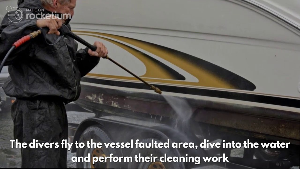 Tips for Boat Bottom Cleaning in the Middle of Marina YouTube