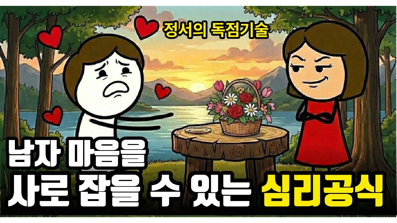 남자마음을 사로잡을수 있는 심리공식