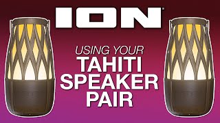 Ion Audio Tahiti Speaker Pair Feature Overview Setup