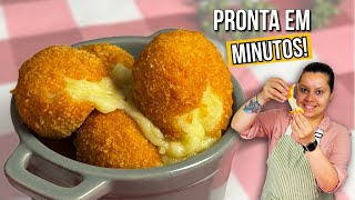 Bolinha De Queijo Crocante E Fácil Na Airfryer