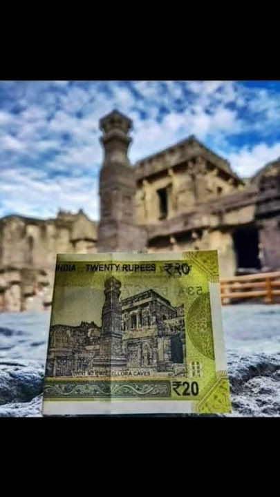 Historical monuments printed on indian currency notes #historical#rupees#trendingshorts