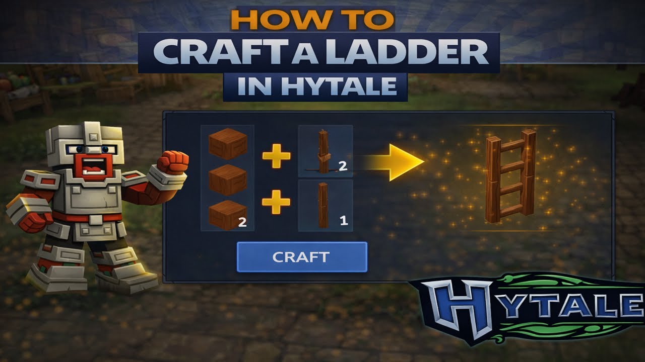 Как сделать лестницу в Hytale (пошаговая инструкция)