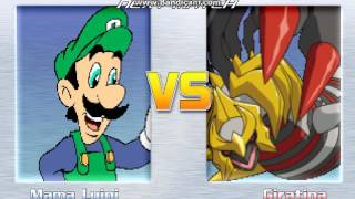 Mugen Mama Luigime And Hnk Vs Pokemon Bosses