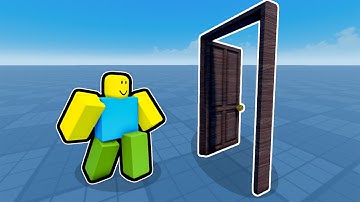 How To Make an Automatic Door System in Roblox Studio