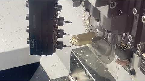 Cincom L320-XIIB5 LFV - 5 axis simultaneous machining