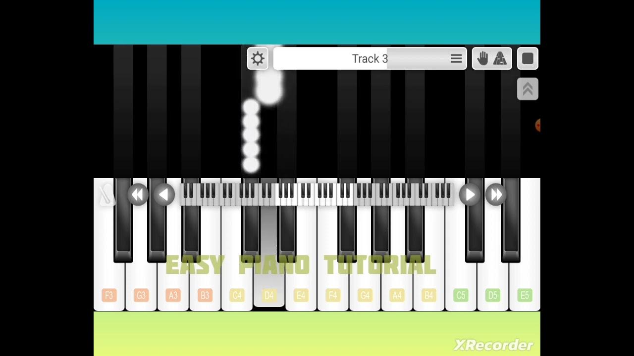 ITS RAINING TACOS EASY PIANO TUTORIAL - YouTube