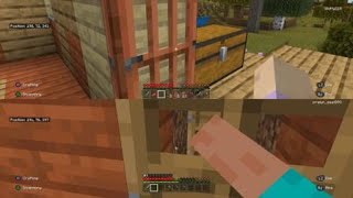 Minecraft door spam for 50 seconds