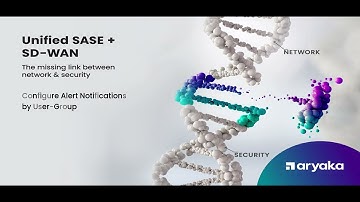 MyAryaka: How to Configure Alert notification By User Group