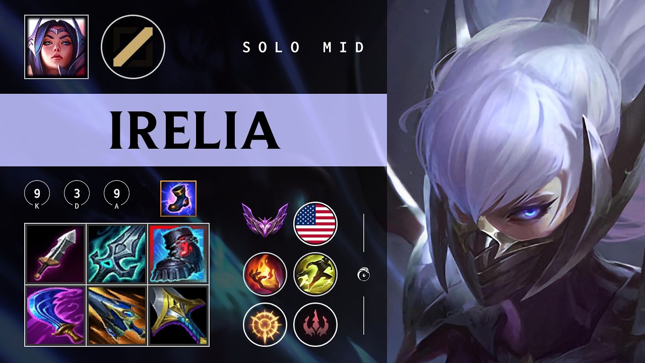 Irelia Mid vs Kassadin - NA Master Patch 26.05