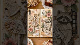 Whimsical Fairy & Animal Journal | Fussy Cut Scrapbook Inspiration