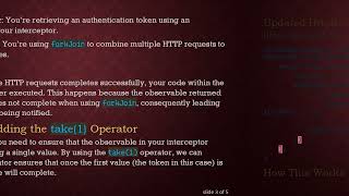 Solving the Angular Observable HttpInterceptor ForkJoin Issue