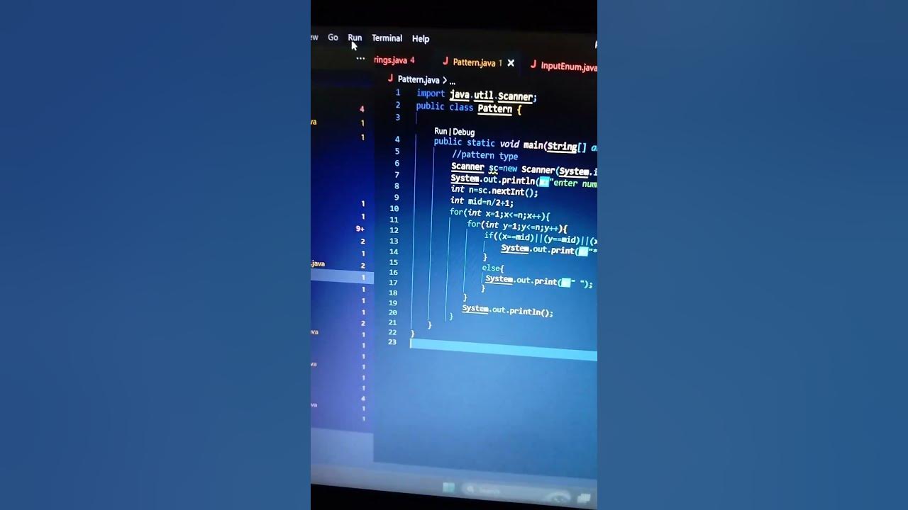 SWASTIK Pattern using JAVA#java #trendingshorts #programming - YouTube