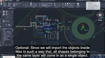 Import from AutoCAD To 3DS Max - Part 2 - Inside 3DSMax