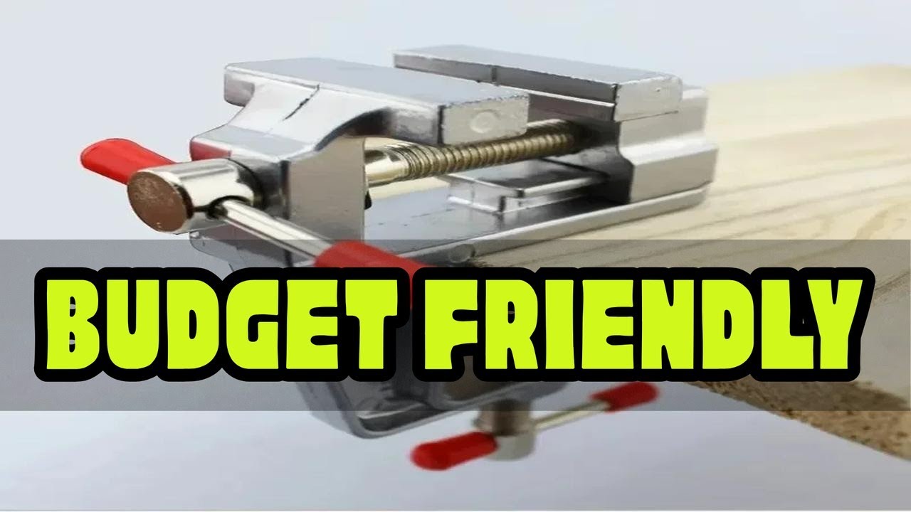 Mini Bench Vise Muliti-Funcational 3.5&quot Aluminum Miniature Small Jewelers Hobby Clamp On Table