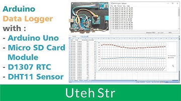 Arduino Data Logger | Arduino Data Logger with Micro SD Card Module, DHT11 Sensor and DS1307 RTC