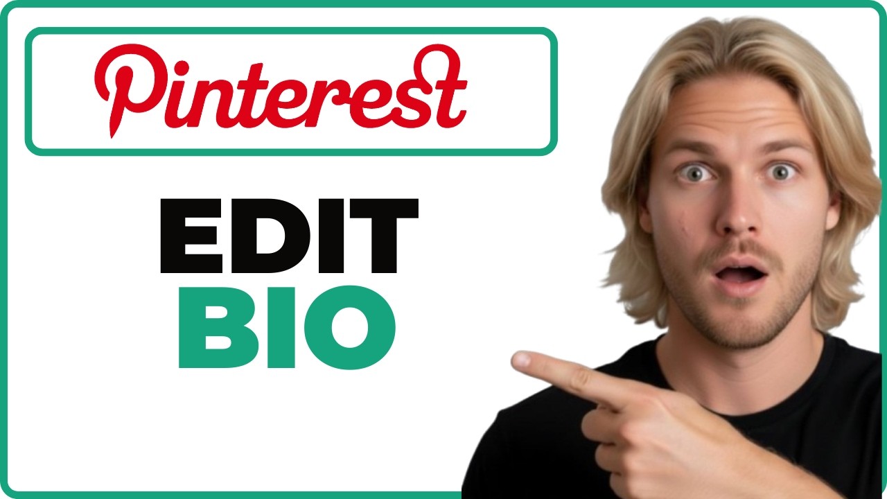 How To Edit Your Pinterest Bio (Full Guide) - YouTube