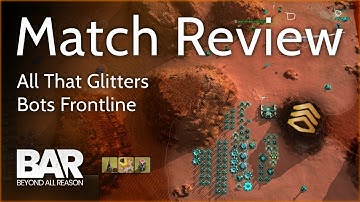 How to Play Canyon - Cortex Bots on All That Glitters - Beyond All Reason Match Review #4