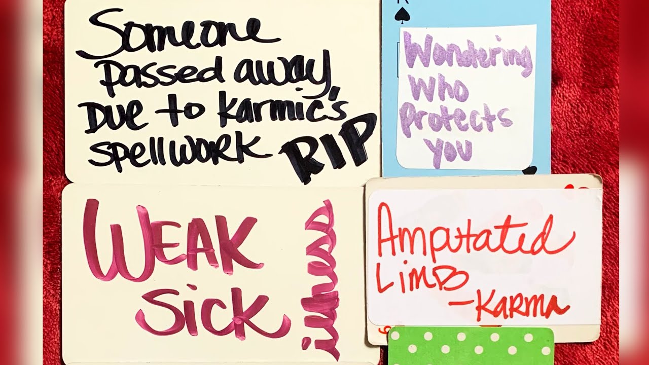 Karmic paid sum1 to rob u,plan failed,Death by 🔫,spells on justice system failed,Jail,Snitchin &more